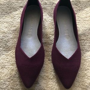 Rothy’s Aubergine Merino Points